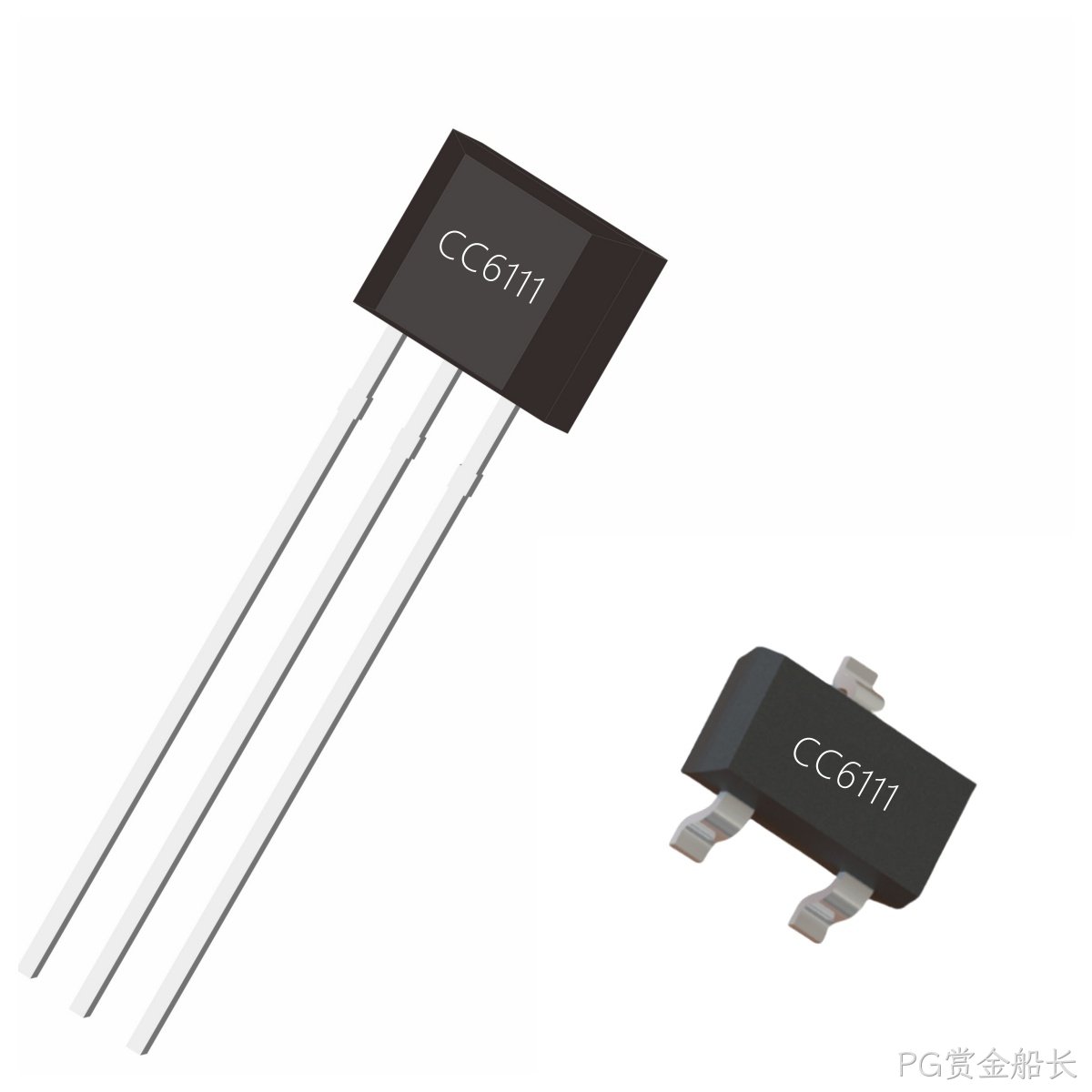 原厂供应高温霍尔芯片CC6111